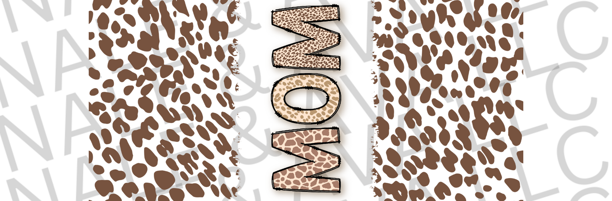 Mom Leopard UVDTF Wrap