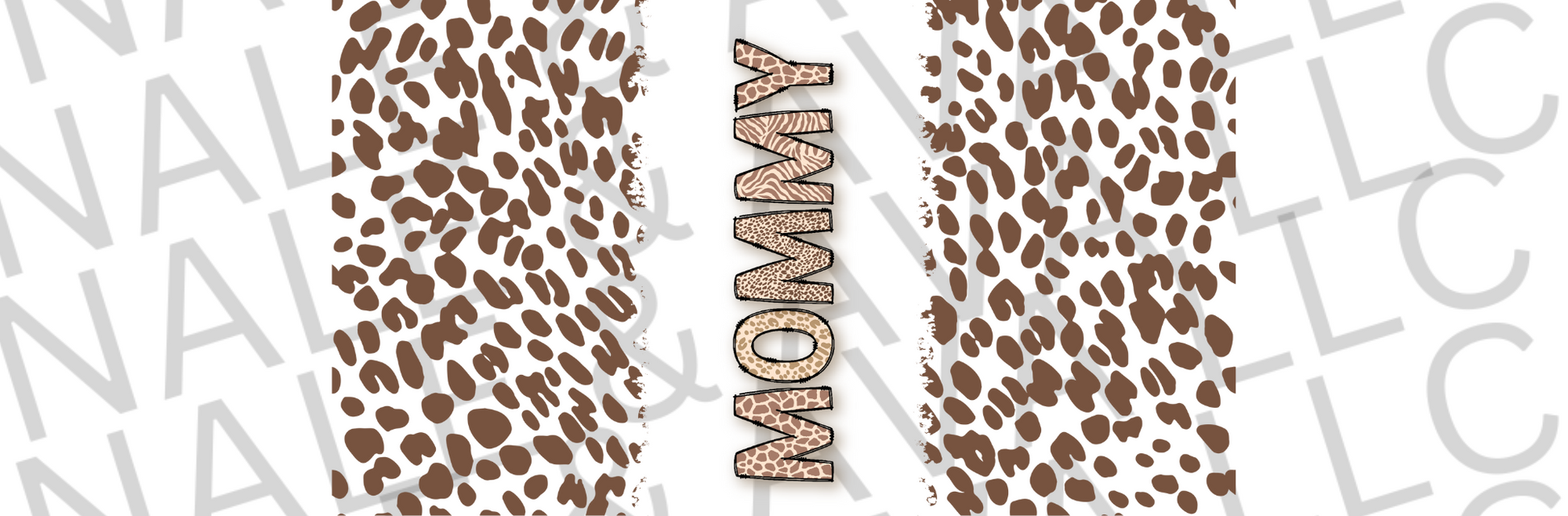 Mommy Leopard UVDTF Wrap