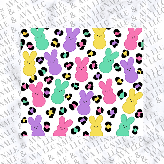 Peeps Leopard Sublimation Transfer Front Side