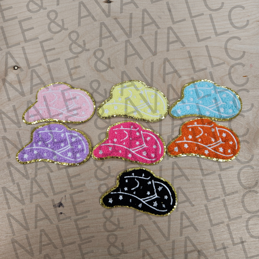 Cowboy Hat Patch front side
