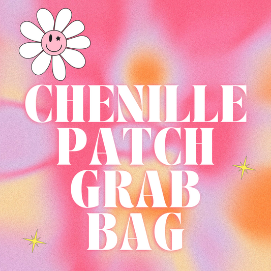 Chenille Patch Grab Bag ONLY