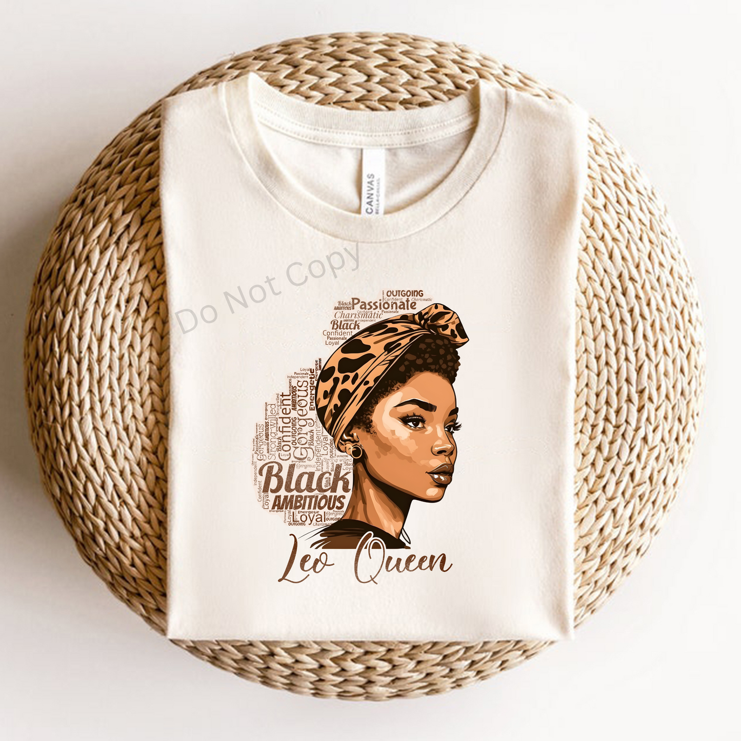 Zodiac Queen DTF Transfer ONLY -This is NOT a T Shirt