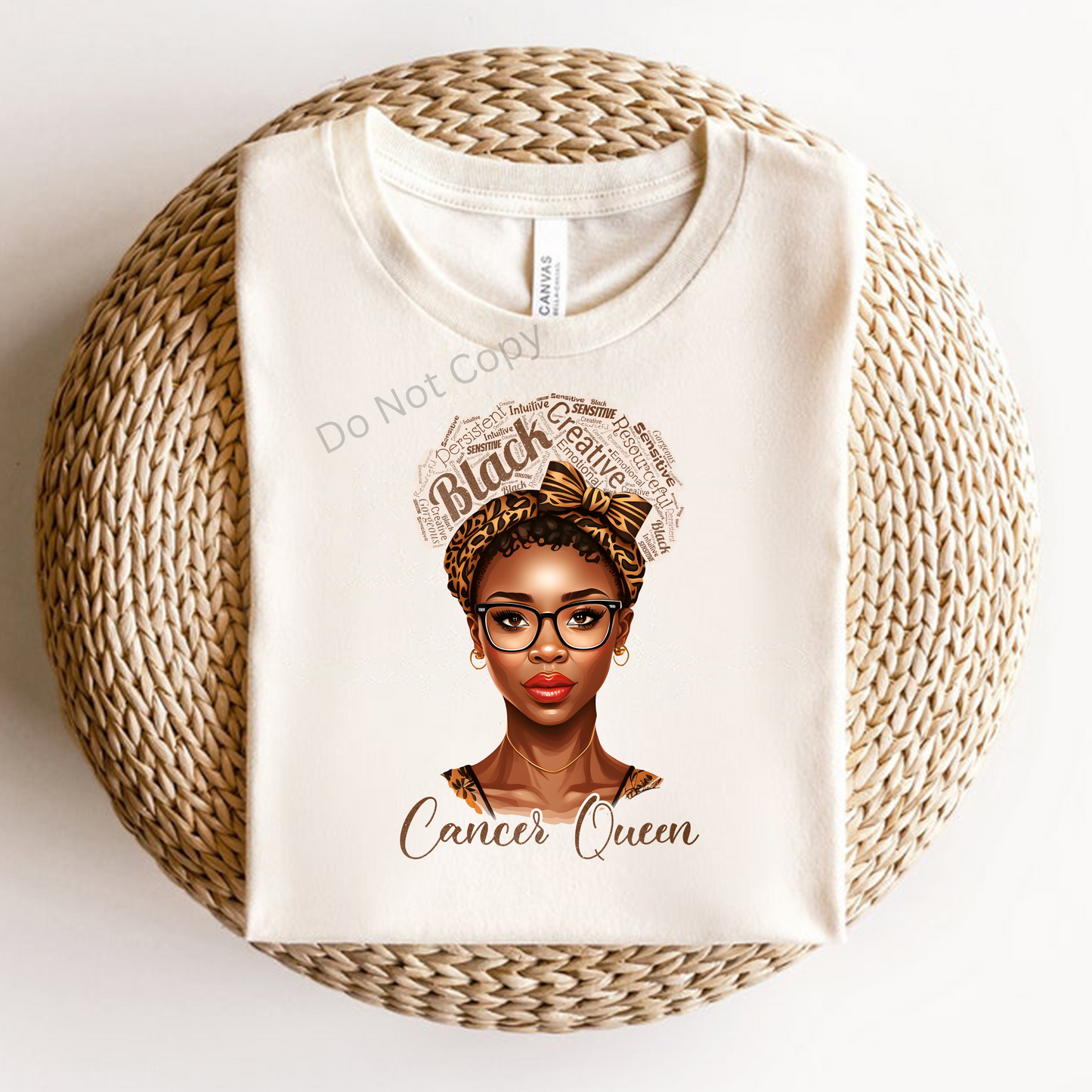 Zodiac Queen DTF Transfer ONLY -This is NOT a T Shirt