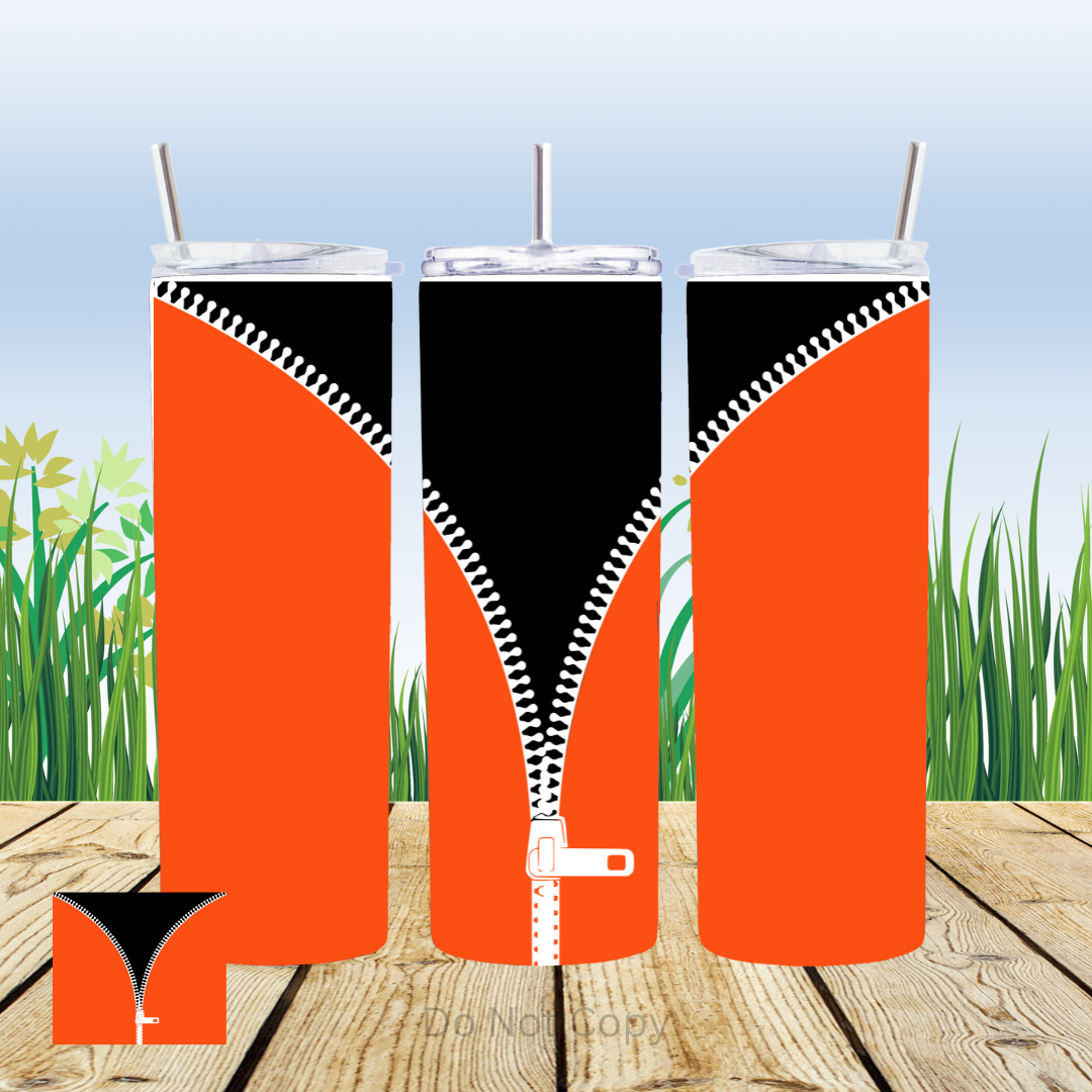 Zipper 20oz Tumbler Sublimation Transfer ONLY - This is NOT a Tumbler