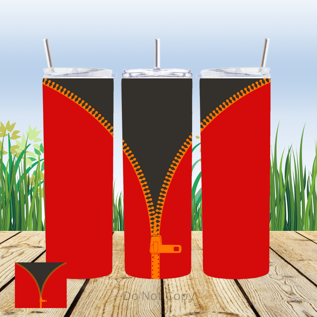 Zipper 20oz Tumbler Sublimation Transfer ONLY - This is NOT a Tumbler