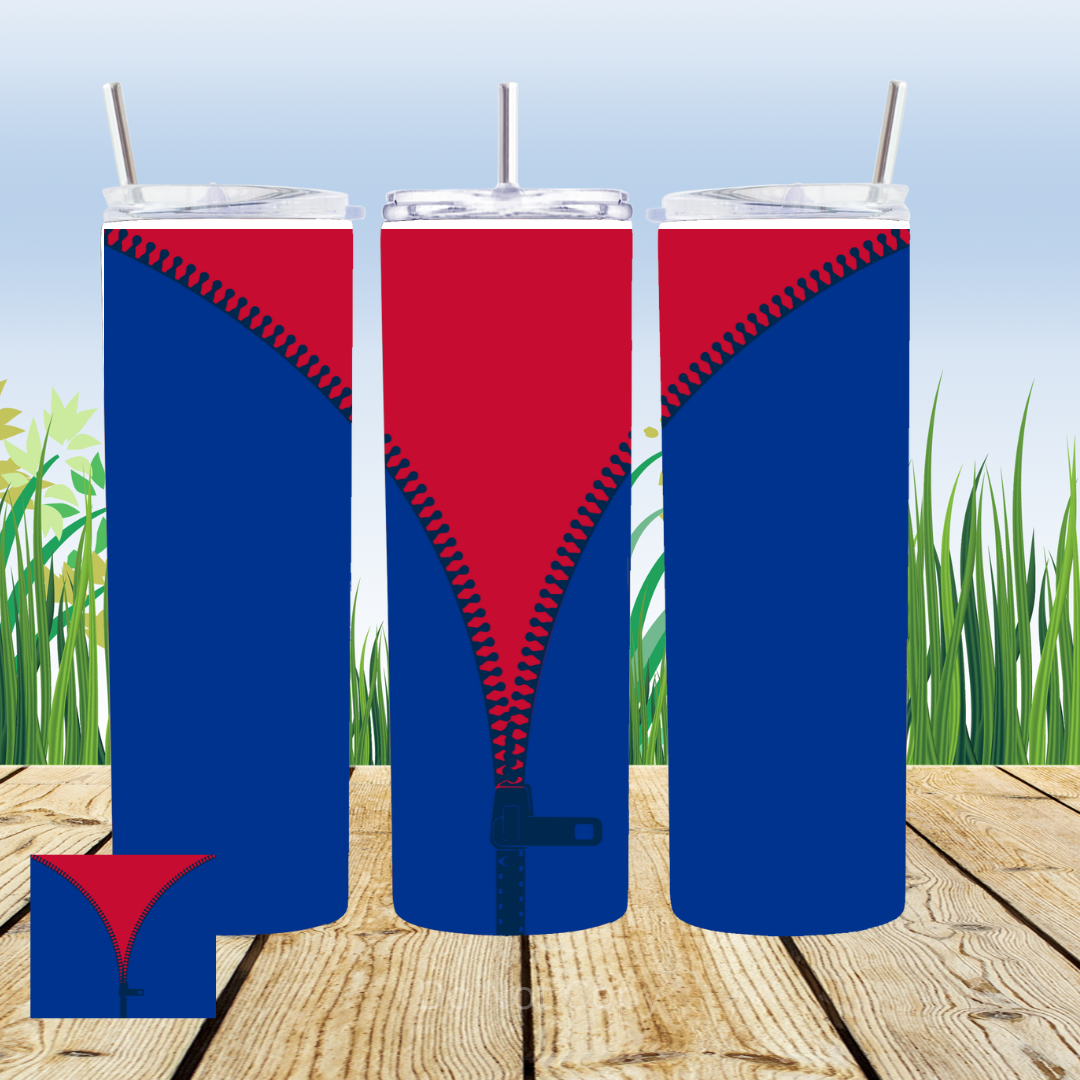 Zipper 20oz Tumbler Sublimation Transfer ONLY - This is NOT a Tumbler