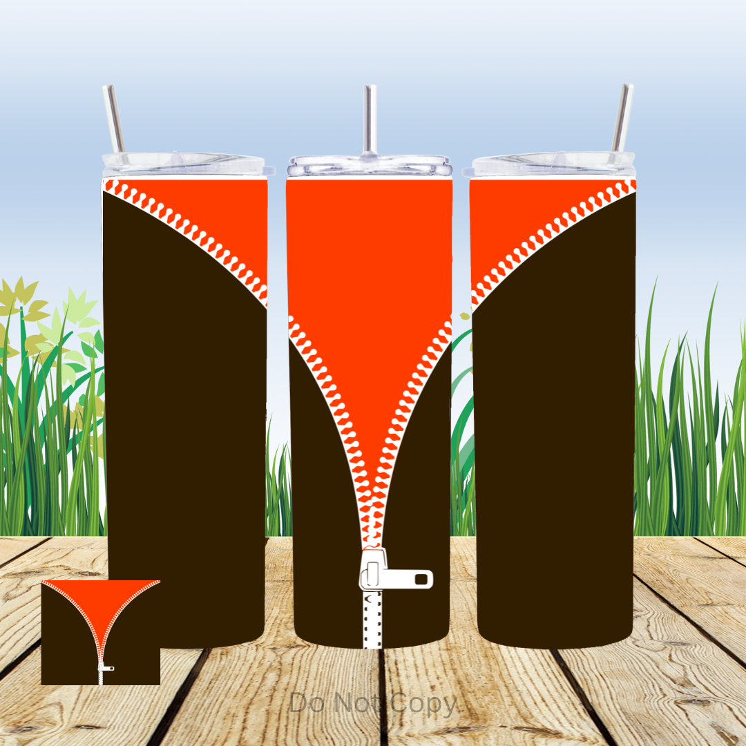 Zipper 20oz Tumbler Sublimation Transfer ONLY - This is NOT a Tumbler