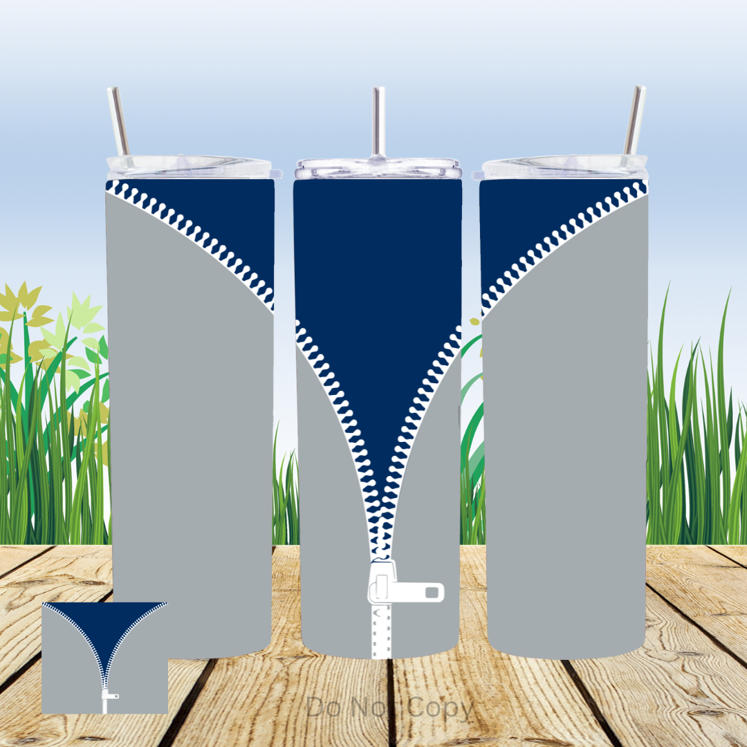 Zipper 20oz Tumbler Sublimation Transfer ONLY - This is NOT a Tumbler