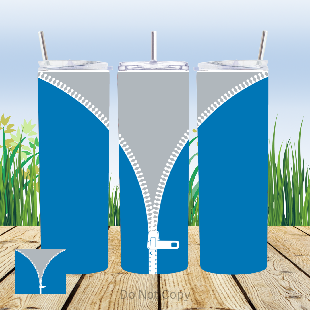 Zipper 20oz Tumbler Sublimation Transfer ONLY - This is NOT a Tumbler