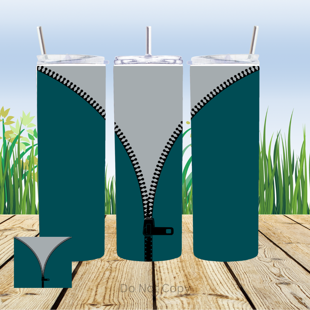 Zipper 20oz Tumbler Sublimation Transfer ONLY - This is NOT a Tumbler