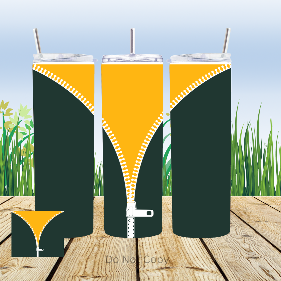 Zipper 20oz Tumbler Sublimation Transfer ONLY - This is NOT a Tumbler