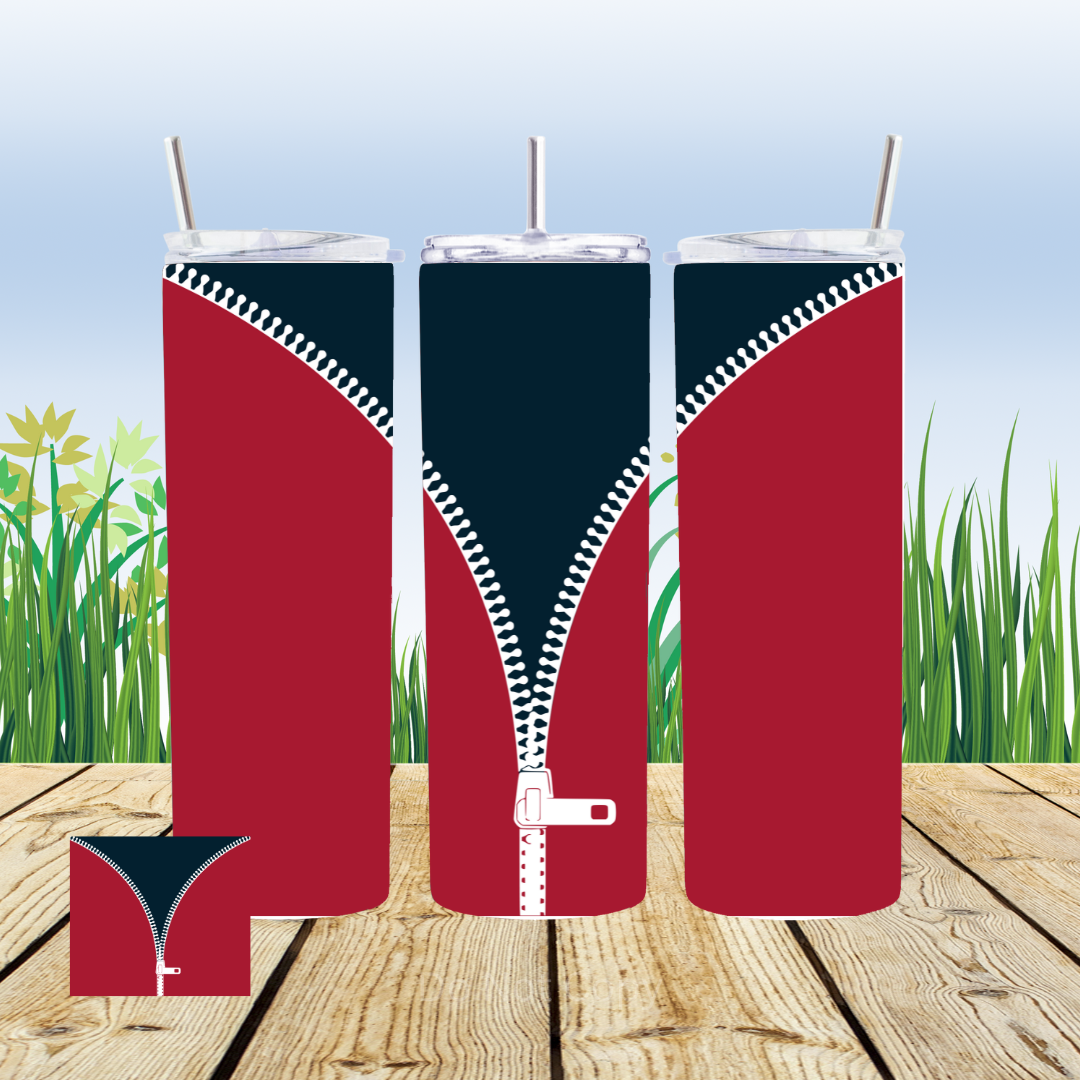 Zipper 20oz Tumbler Sublimation Transfer ONLY - This is NOT a Tumbler