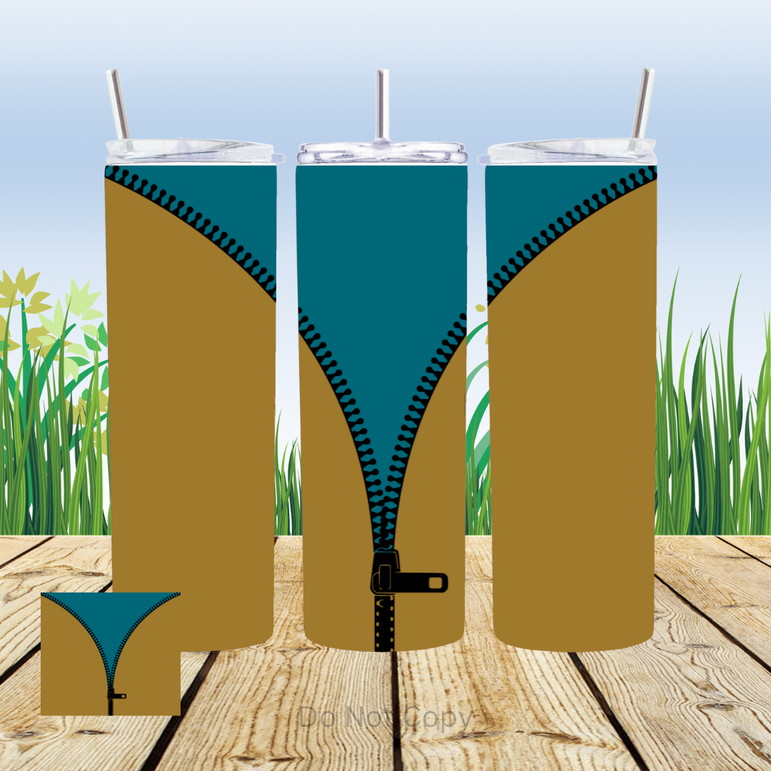Zipper 20oz Tumbler Sublimation Transfer ONLY - This is NOT a Tumbler