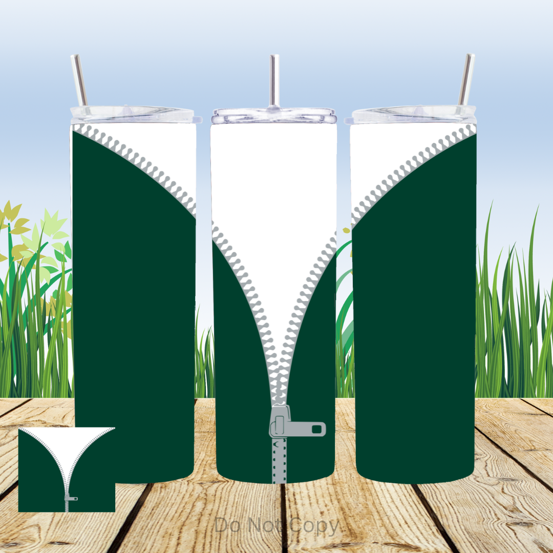 Zipper 20oz Tumbler Sublimation Transfer ONLY - This is NOT a Tumbler