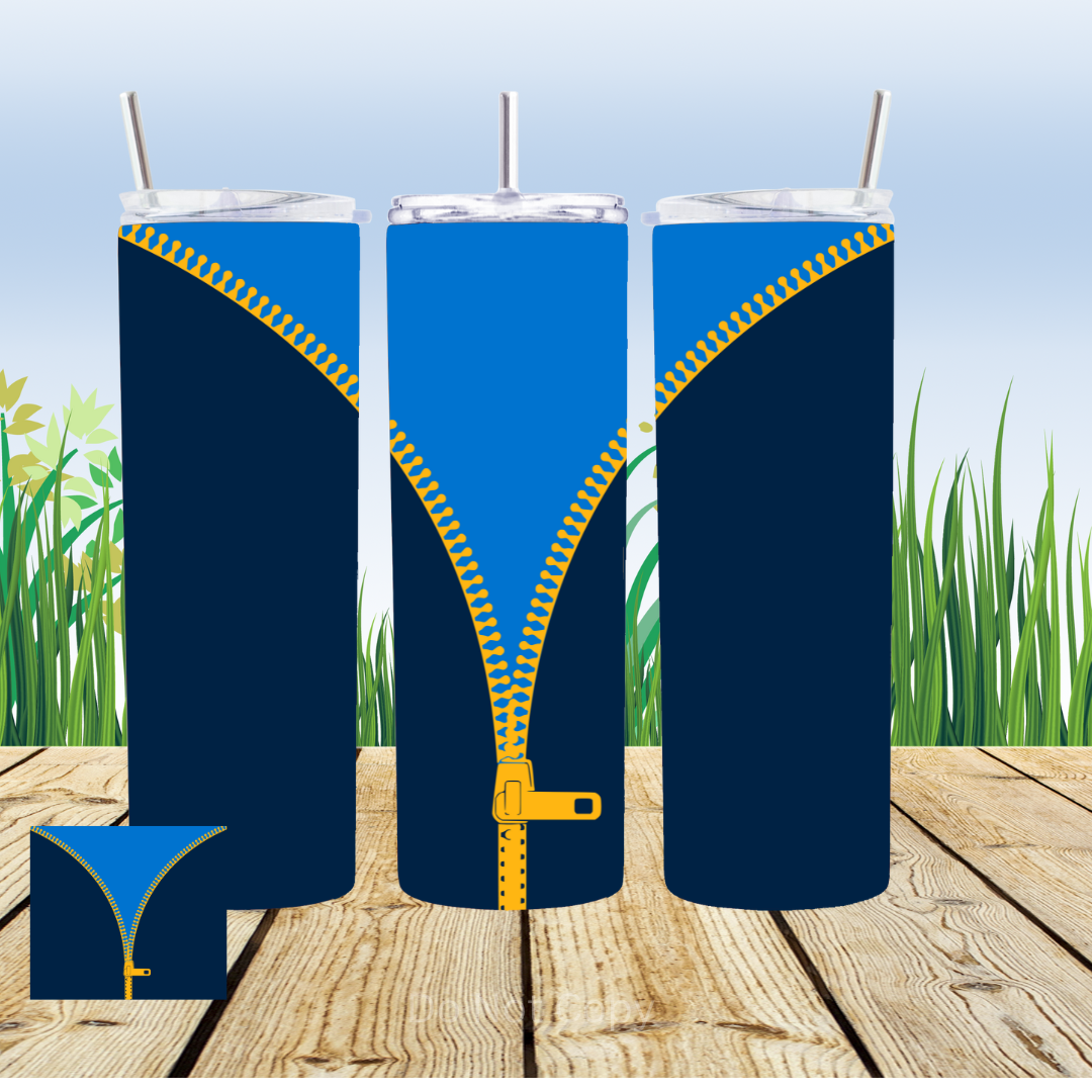 Zipper 20oz Tumbler Sublimation Transfer ONLY - This is NOT a Tumbler