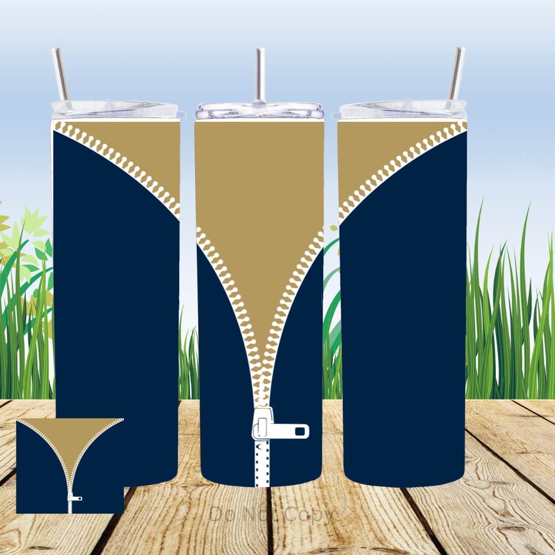 Zipper 20oz Tumbler Sublimation Transfer ONLY - This is NOT a Tumbler