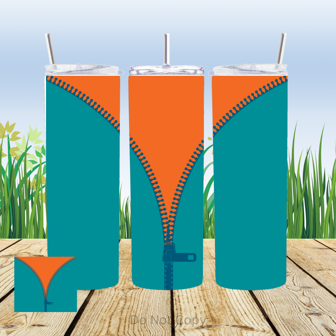 Zipper 20oz Tumbler Sublimation Transfer ONLY - This is NOT a Tumbler