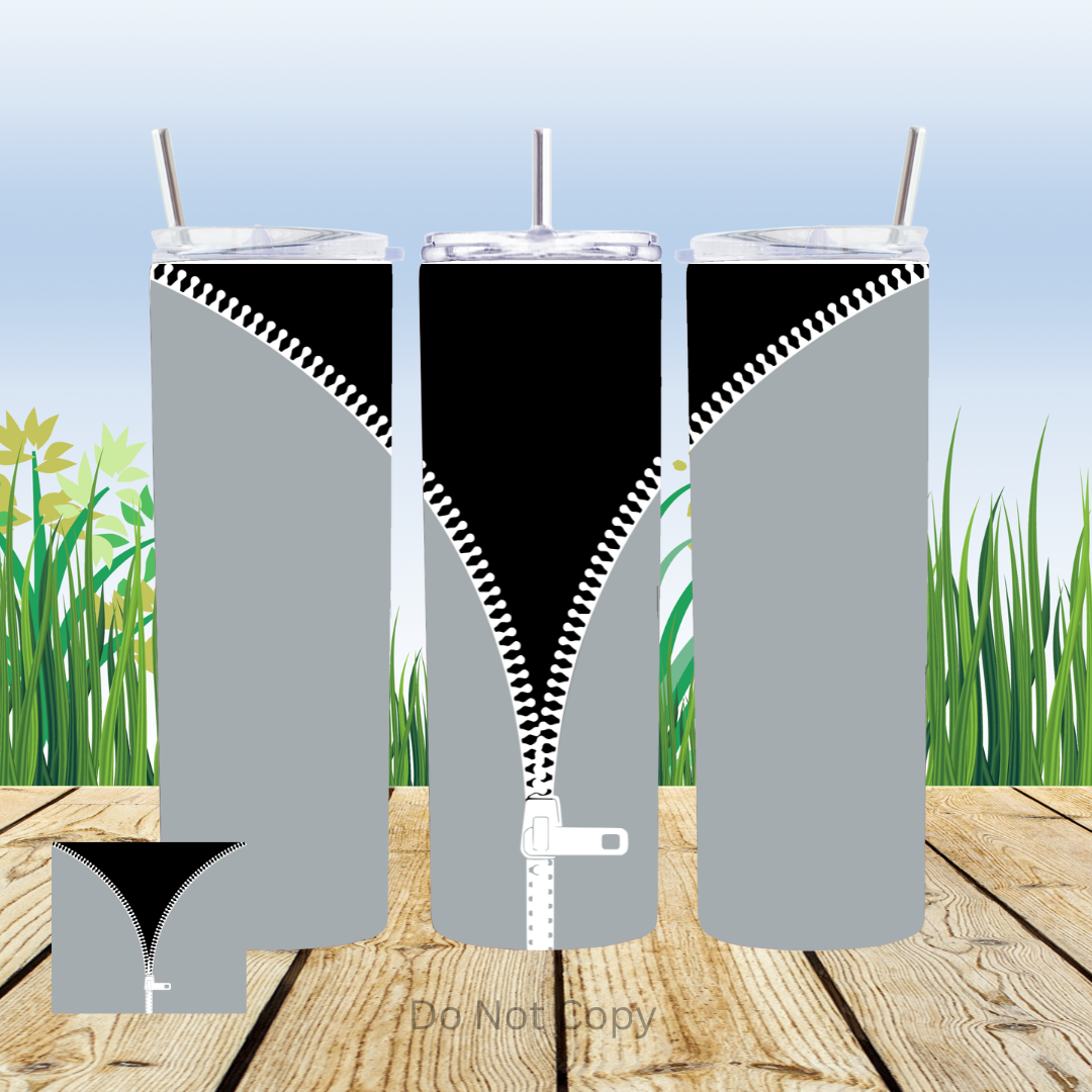 Zipper 20oz Tumbler Sublimation Transfer ONLY - This is NOT a Tumbler