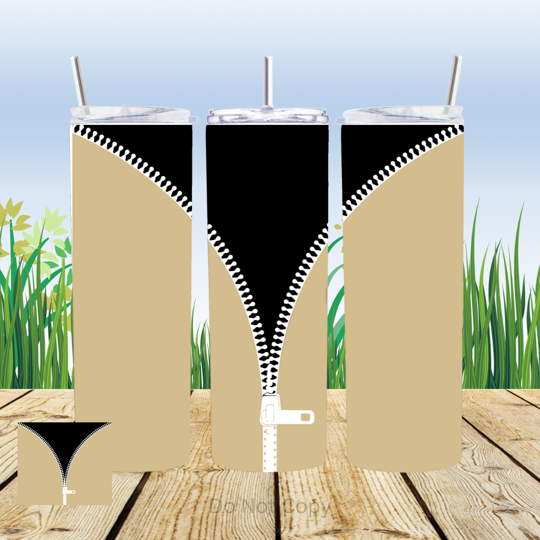 Zipper 20oz Tumbler Sublimation Transfer ONLY - This is NOT a Tumbler